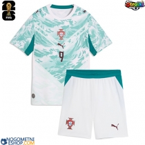 Otroški Nogometni dresi Portugalska Goncalo Ramos #9 Gostujoči SP 2026 Kratek Rokav (+ Kratke hlače)